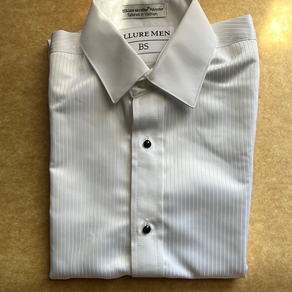 Boys tuxedo shirt size BS boys small
